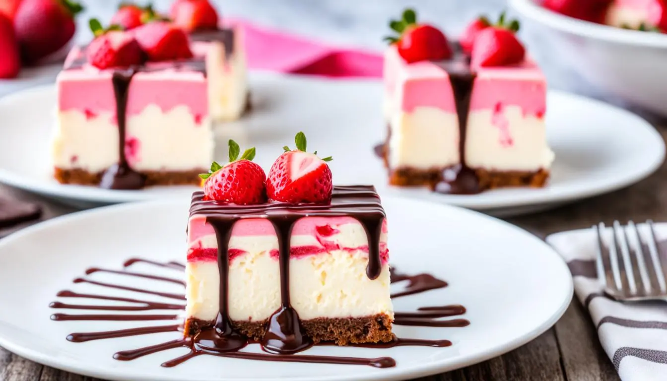 Strawberry Cheesecake Fudge