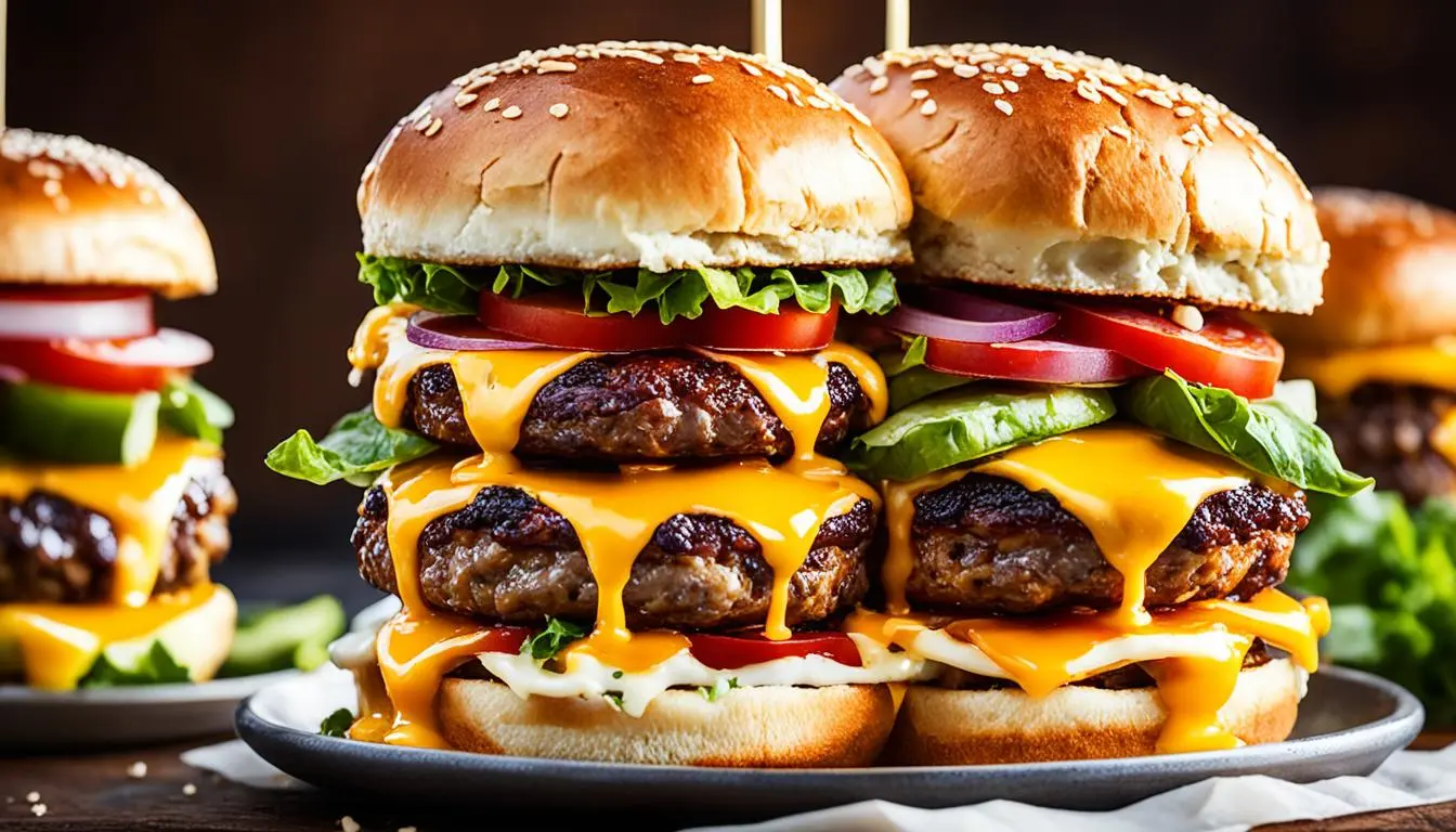 Triple Stack Smash Burgers Recipe