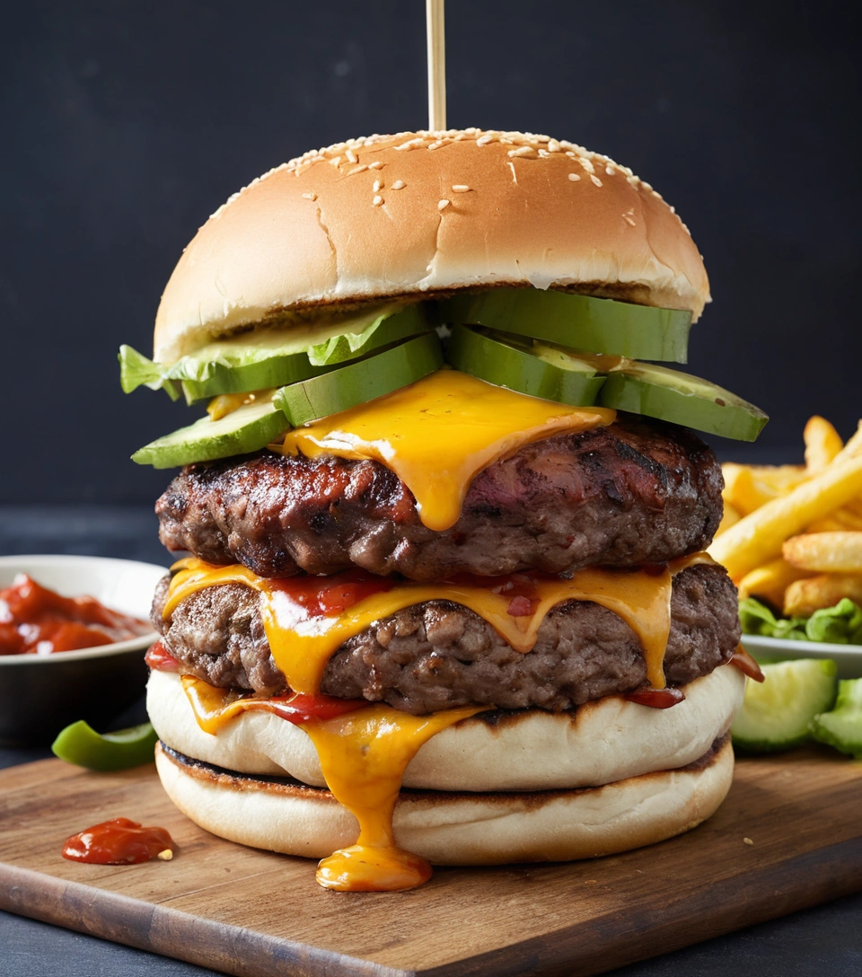 Triple Stack Smash Burgers Recipe