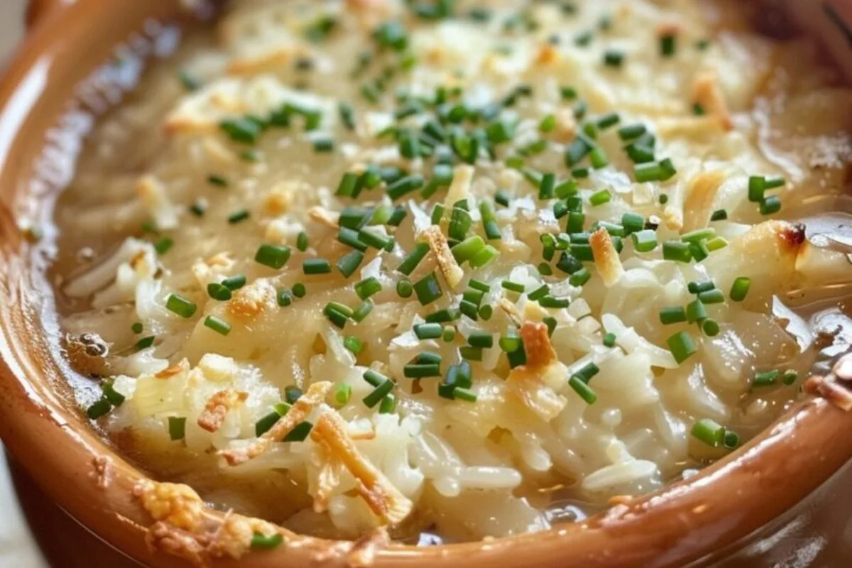 French Onion Soup Rice Recipe