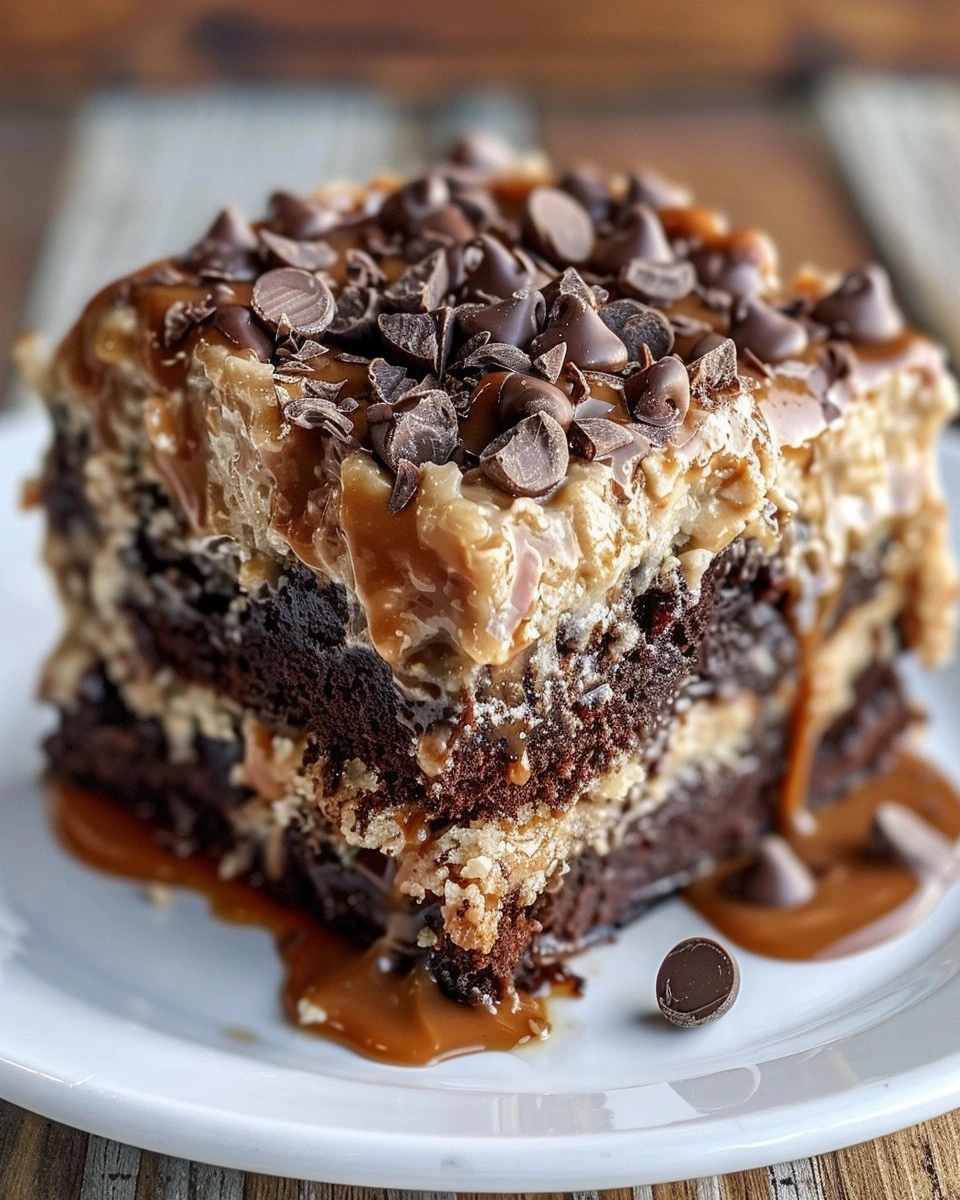 GERMAN CHOCOLATE POKE CAKE RECIPE