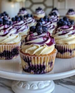 White Chocolate Blueberry Cheesecake Cupcakes Recipe 3 462572551_515808937967196_7122467312957403404_n