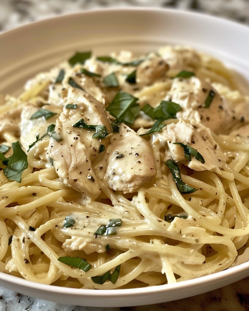 How to Make Homemade Creamy Italian Chicken Pasta Recipe