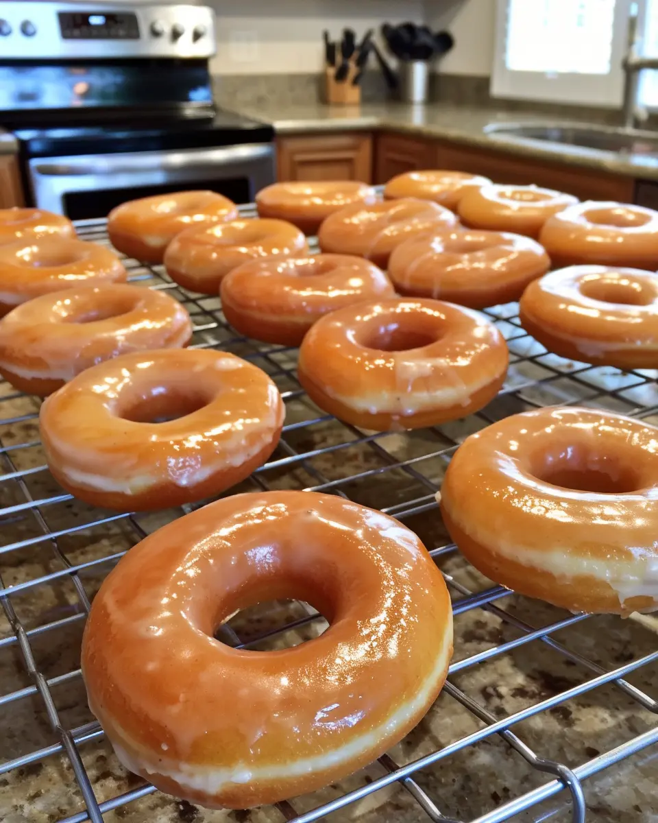 Homemade Krispy Kreme Doughnuts