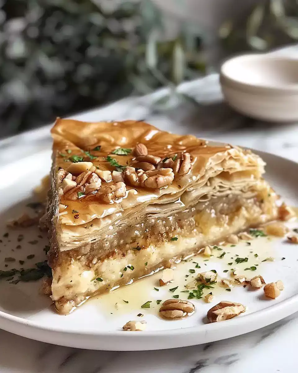 Honey Baklava Cheesecake Recipe: A Decadent Dessert with a Mediterranean Twist