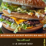 McDonald's Secret Recipe Big Mac