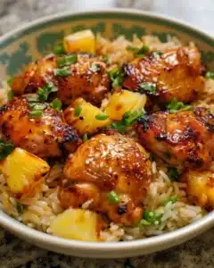 Pineapple Chicken and Rice Recipe