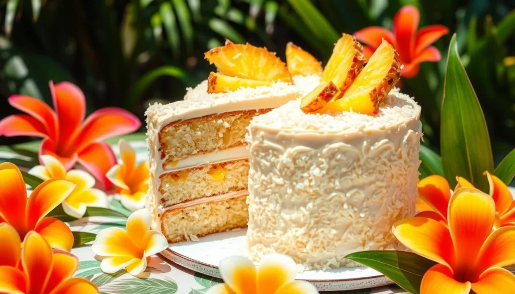 Juicy Pineapple Heaven Cake