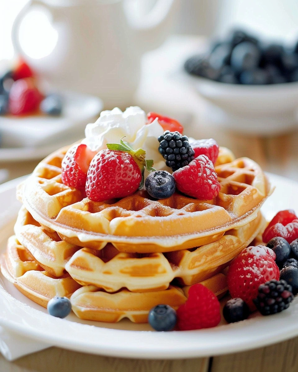 Homemade Waffles Recipe