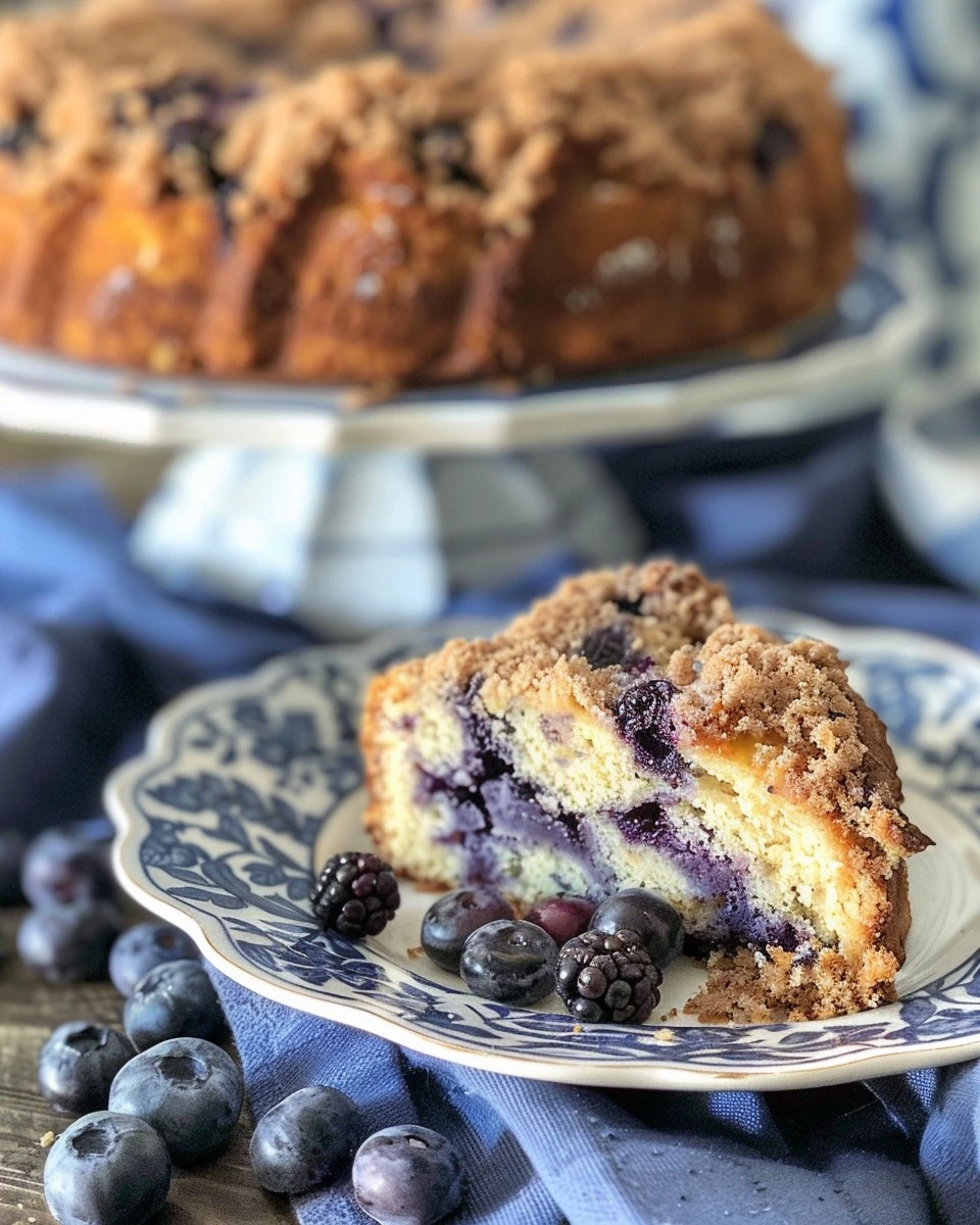 Blueberry Coffee Cake Recipe