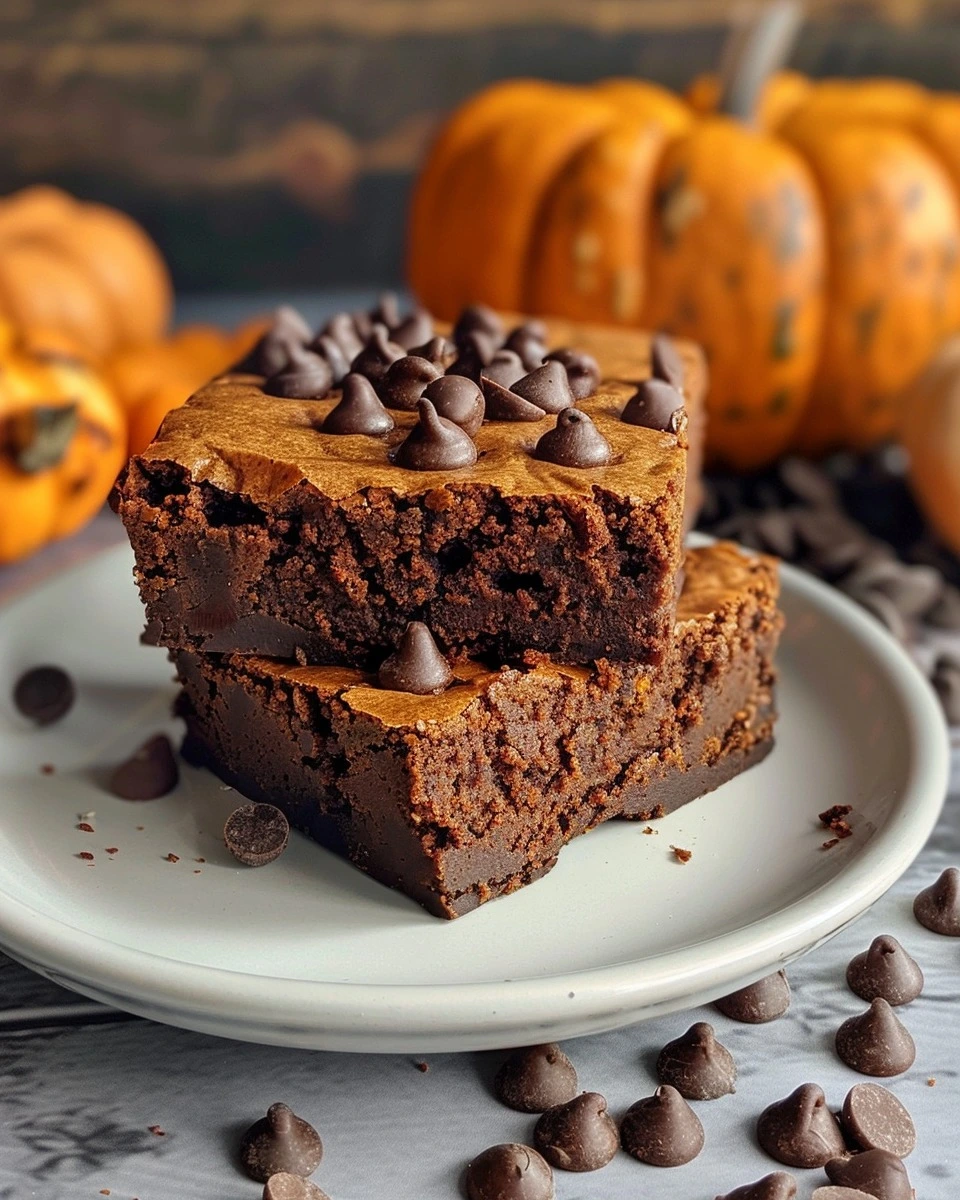 How to Make Homemade Pumpkin Brownies Recipe