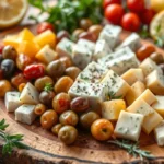 Marinated Cheese and Olives Recipe