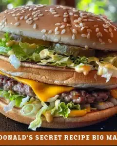McDonald’s Secret Big Mac Recipe