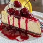 Cherry Lemon Cheesecake Recipe