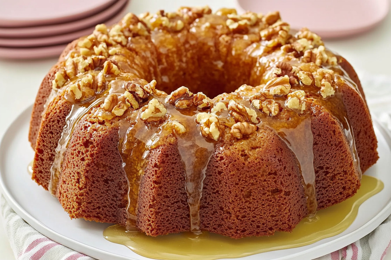 Golden Rum Cake