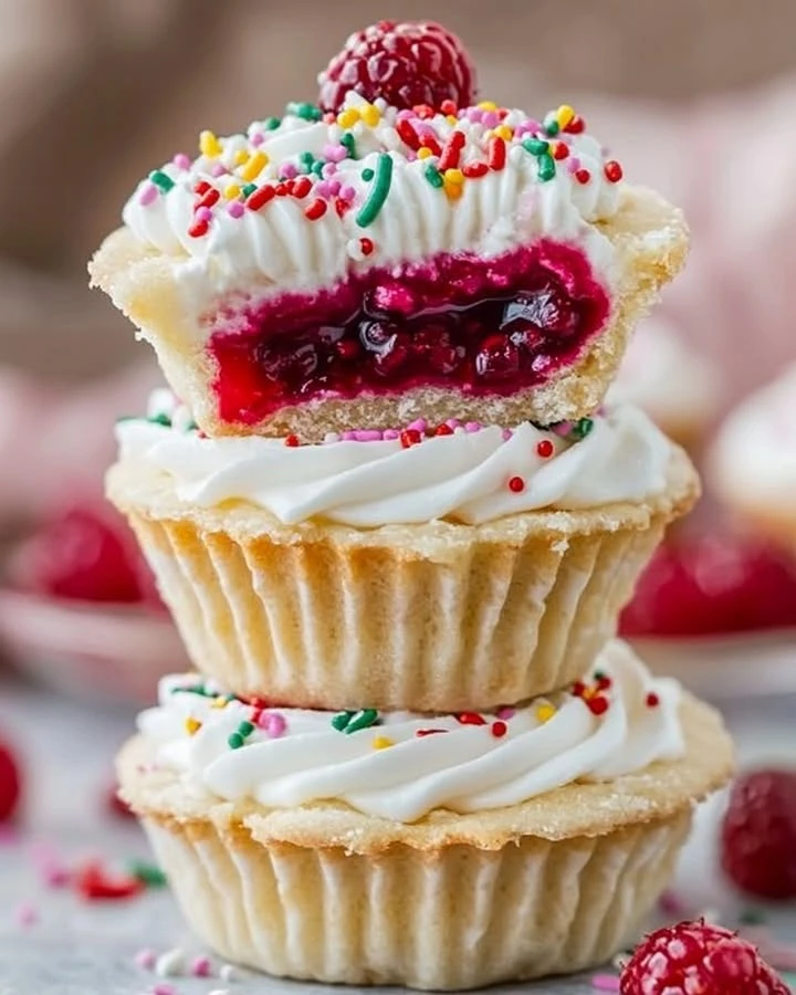 Irresistible Strawberry Cheesecake Cookie Cups