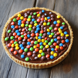 Tarte aux Pépites de Chocolat et M&M's!