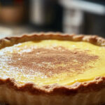 Old School Egg Custard Pie