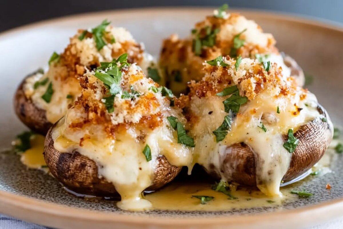 perfect-crab-stuffed-mushrooms
