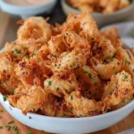 Crispy Mini Blooming Onions in Air Fryer