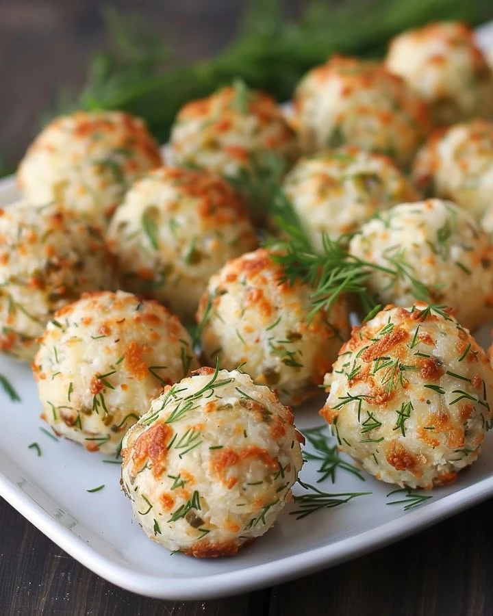 Dill Cheddar Cheese Balls Recipe