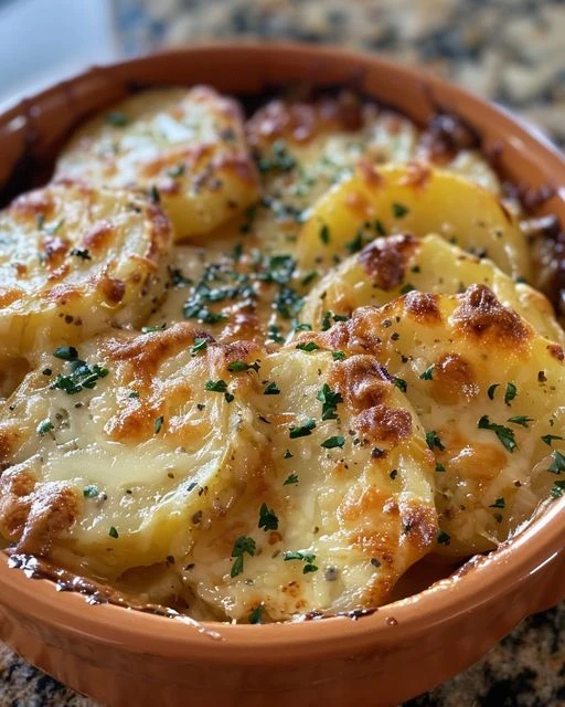 French Onion Potatoes