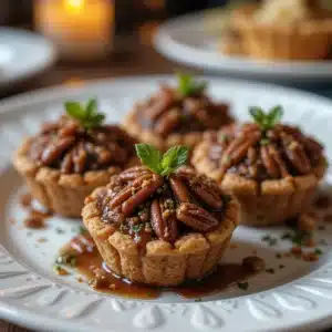 Decadent German Chocolate Pecan Pie Bites 3 Decadent German Chocolate Pecan Pie Bites