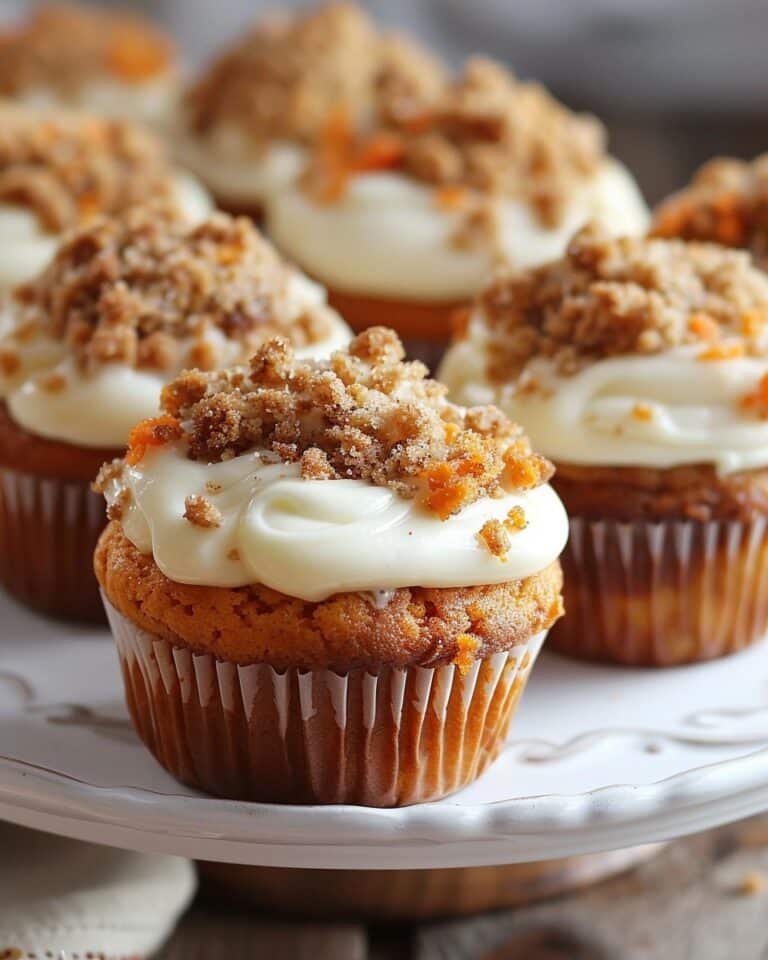 Carrot Cake Muffins with Cheesecake Filling Recipe