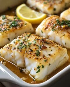Garlic Butter Baked Cod Fillets – A Delicious and Healthy Seafood Dish