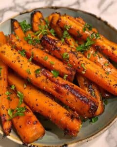 Honey Roasted Carrots Recipe – A Sweet and Savory Side Dish