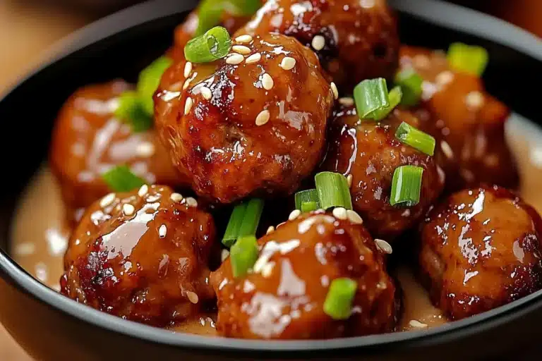 Korean Barbecue Meatballs, RECIPES