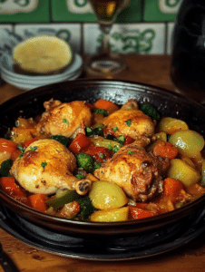 Flavor-Packed Chicken Thighs with Colorful Veggies 8 Chicken Thighs with Vegetables