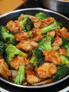 Oriental Style Chicken with Broccoli