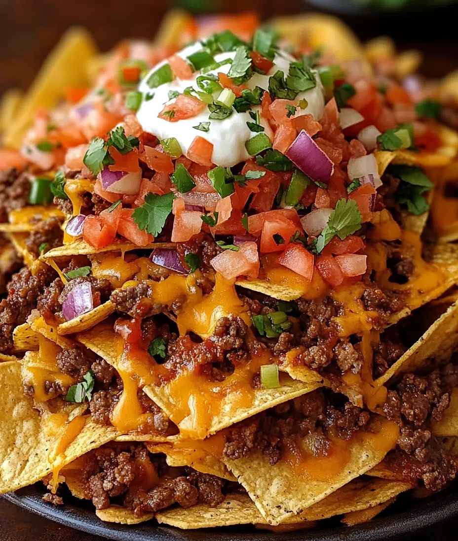 Epic Beef Nachos Supreme