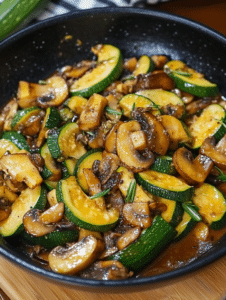 Delicious Zucchini with Mushrooms 5 Delicious Zucchini with Mushrooms