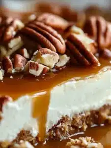 Kentucky Derby Pecan Pie Cheesecake