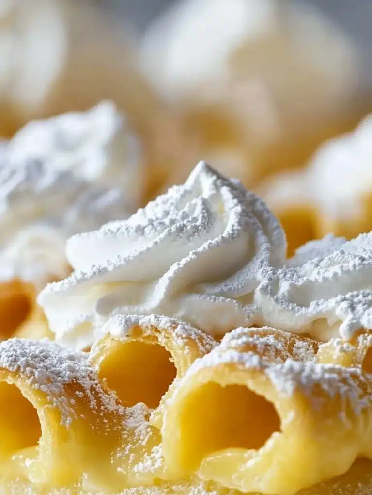 Lemon Meringue Pie Cannoli