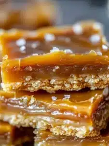Salted Caramel Butter Bars 3 Salted Caramel Butter Bars
