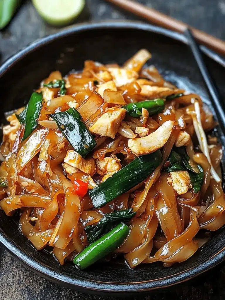 Street Style Thai Noodles