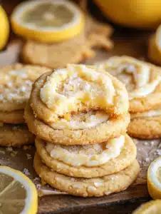 Lemon Cheesecake Cookies