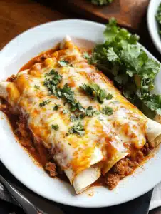 5 Ingredient Beef Enchiladas