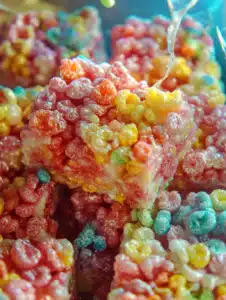 Fruity Pebbles Rice Krispie Treats