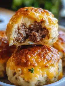 Cheesy Beef Bombs