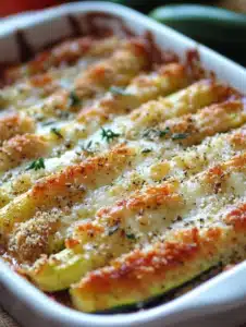 Baked Parmesan Zucchini: Your New Favorite Side Dish! 5 Baked Parmesan Zucchini