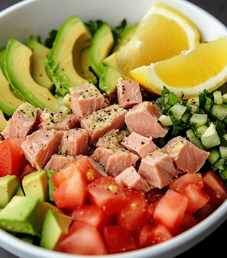 Tuna Salad with Avocado