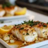 Baked Cod with Lemon and Garlic