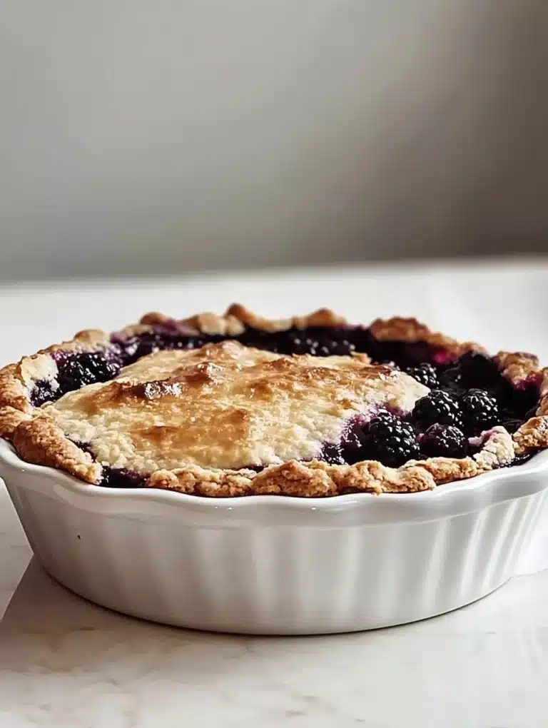 Blackberry Cobbler