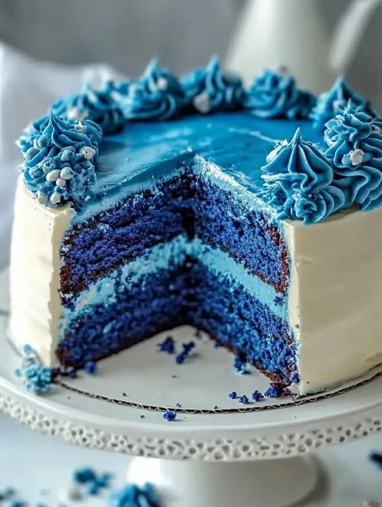 Blue Velvet Cake