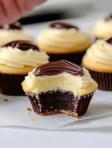 Boston Cream Pie Cupcakes