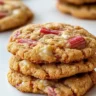 Brown Sugar Rhubarb Cookies